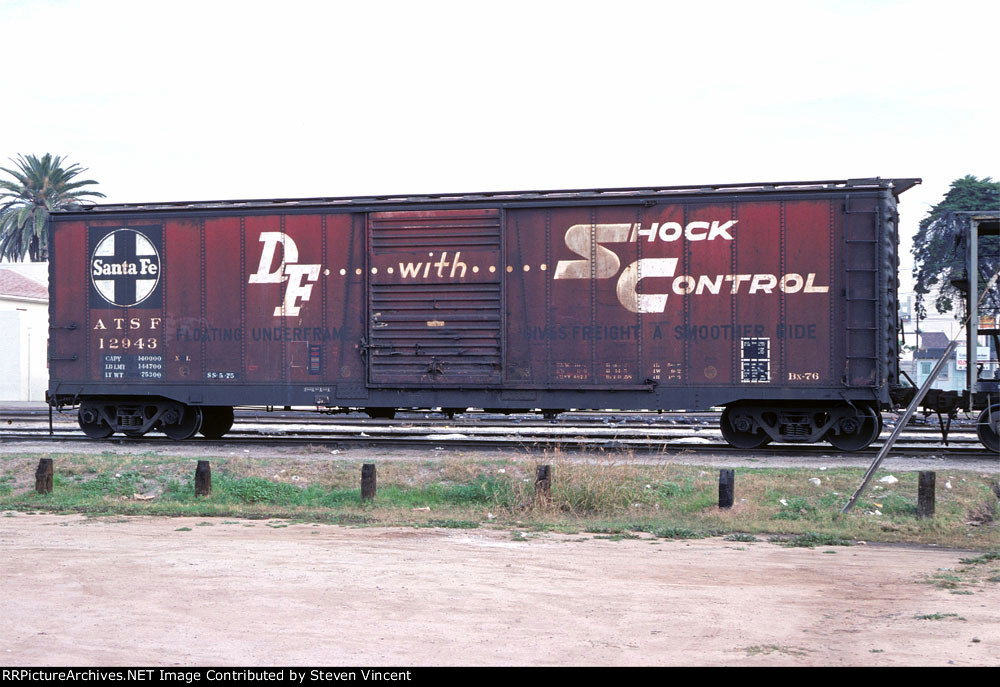 Santa Fe 50' box ATSF #12943